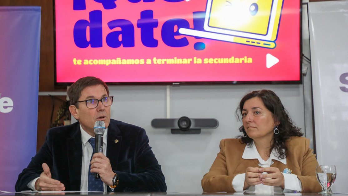 Nueva inscripción a “Quedate”, el programa provincial de acompañamiento para terminar el secundario