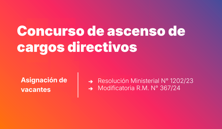 Concurso directores